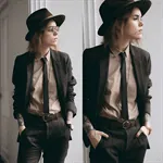 Androgynous outfit