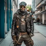 Diesel punk outfit