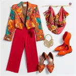 Flamboyant outfit