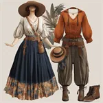 Peasant outfit