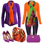 Vibrant outfit
