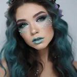 Mermaid makeup