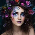 Whimsical makeup
