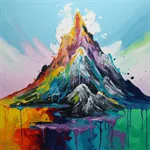 Pouring Painting