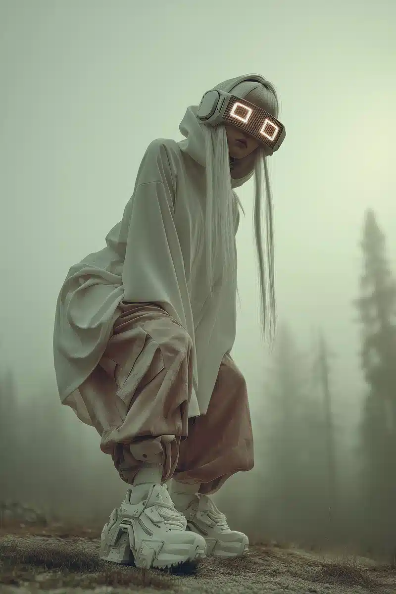 Cinematic Cyborg Chasing Demon