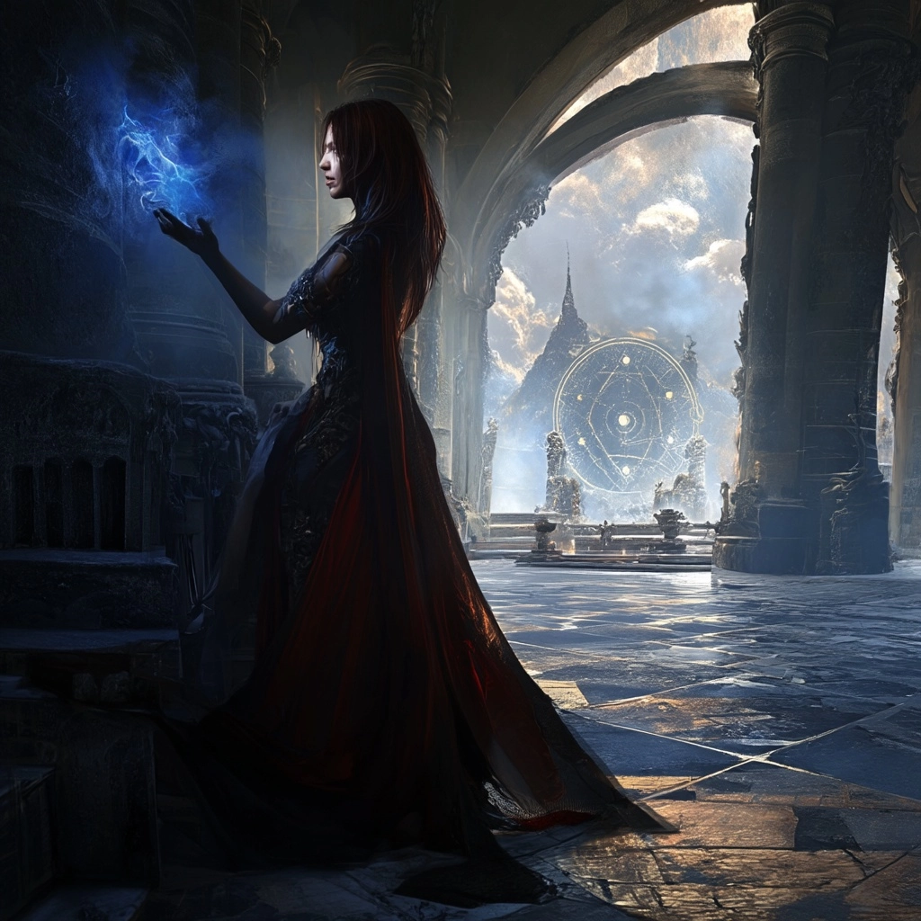 Woman is unstable and coursing with arcane resonance