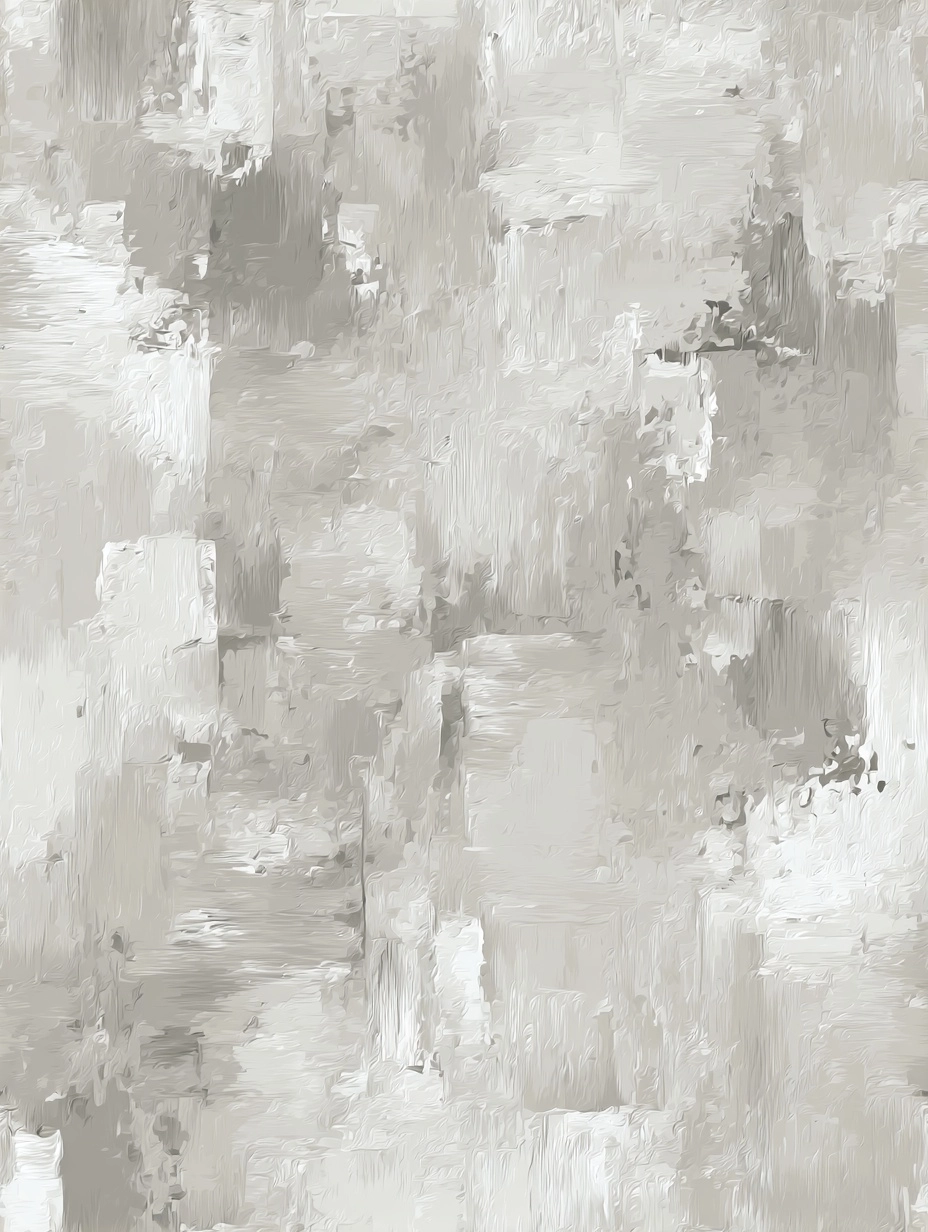 A flat smoky gray putty knife painting. low contrast. evenly painted. mid-scale. monochrome. super h