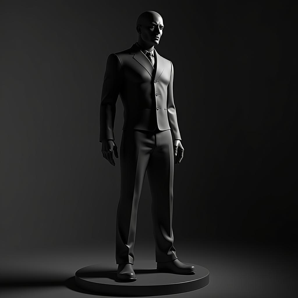 Steve Perry in Minimalist Geometric 3D