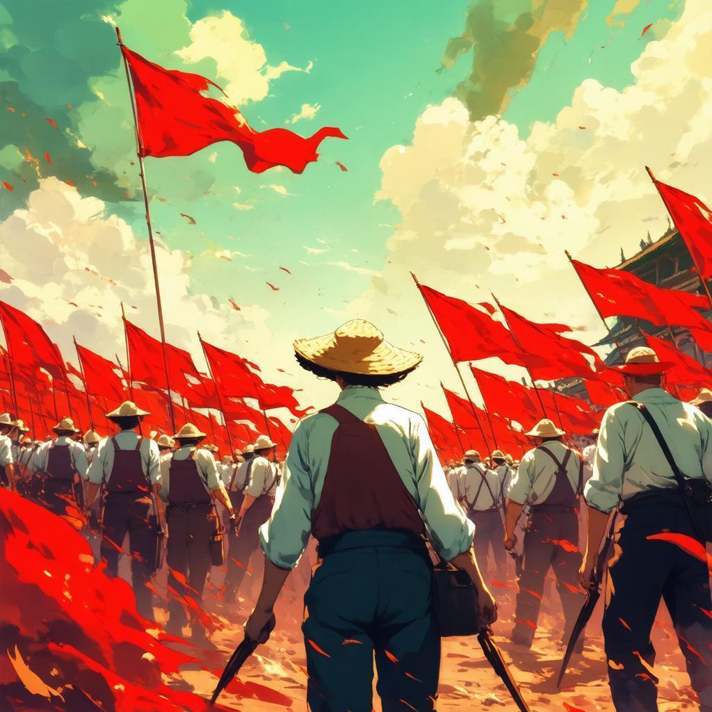 Workers Rise in Ghibli Revolutionary Splendor