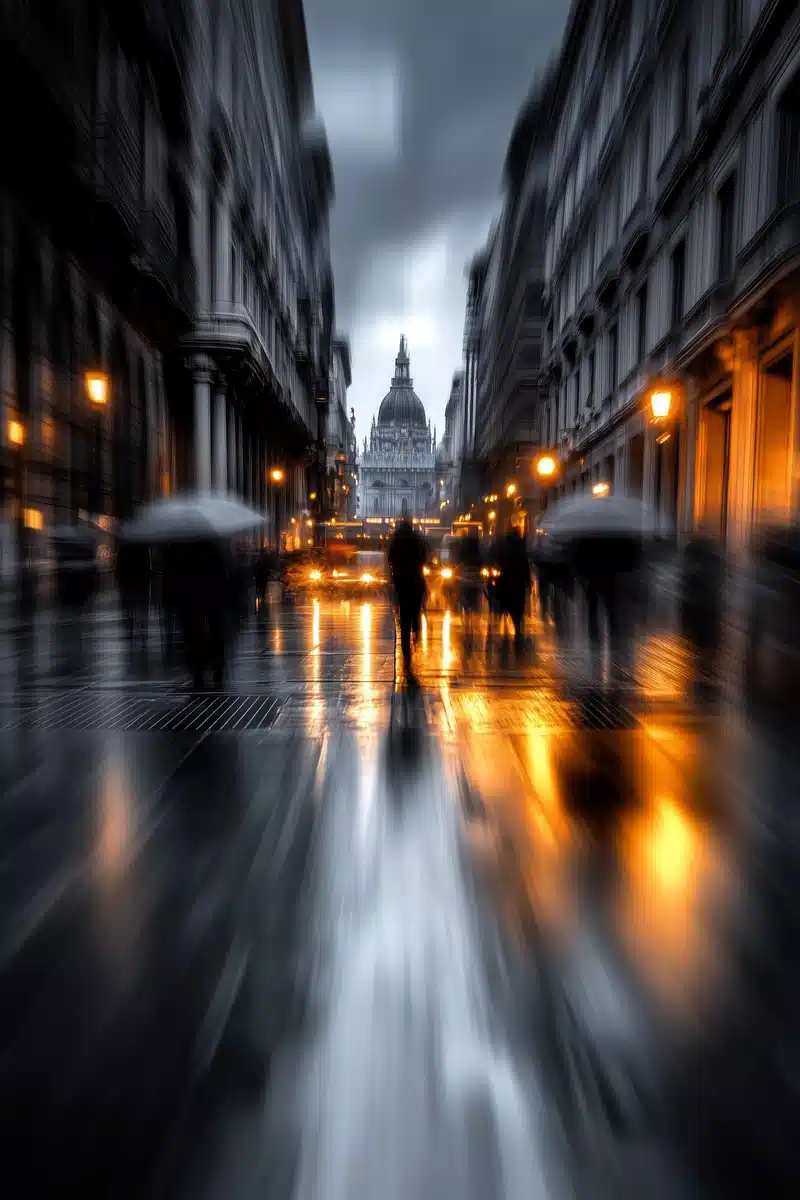 Dramatic Cityscape Perspective