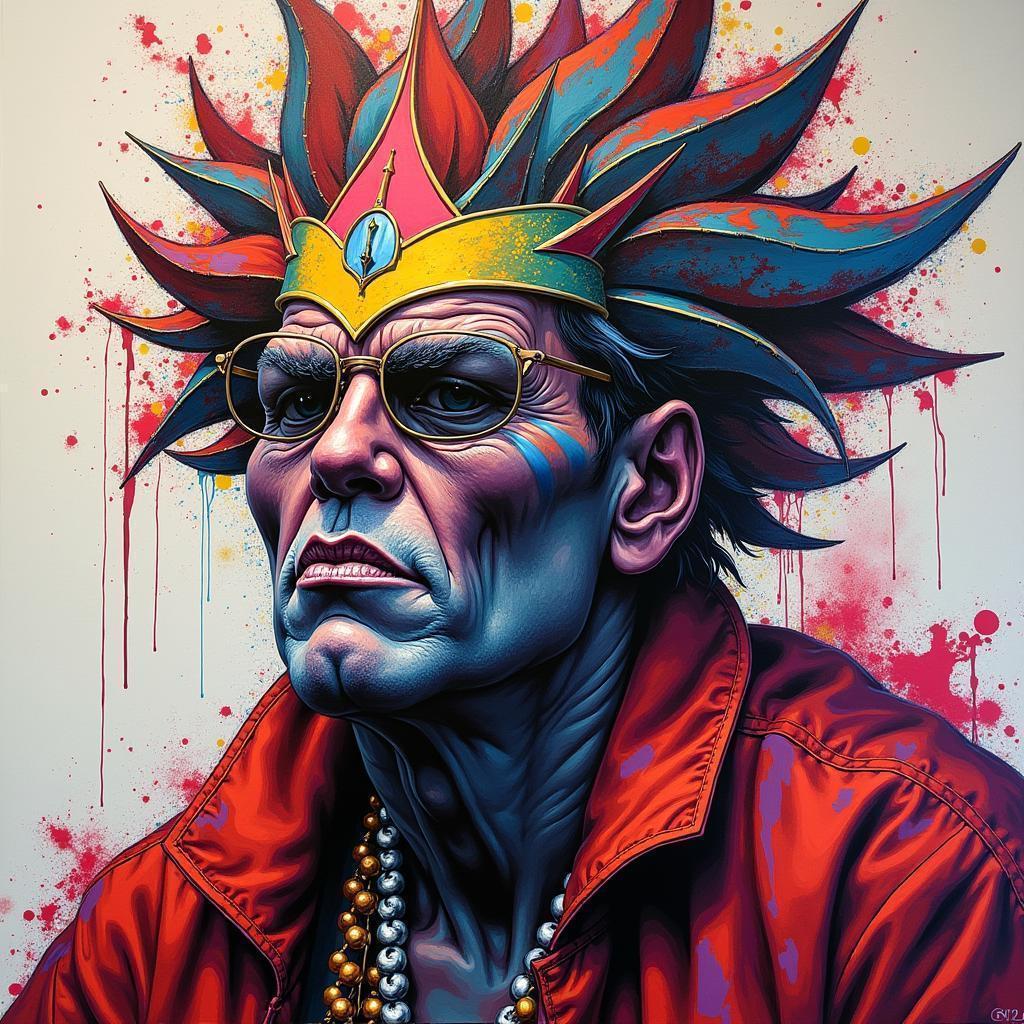 Graffiti Priest King of the Old Gods