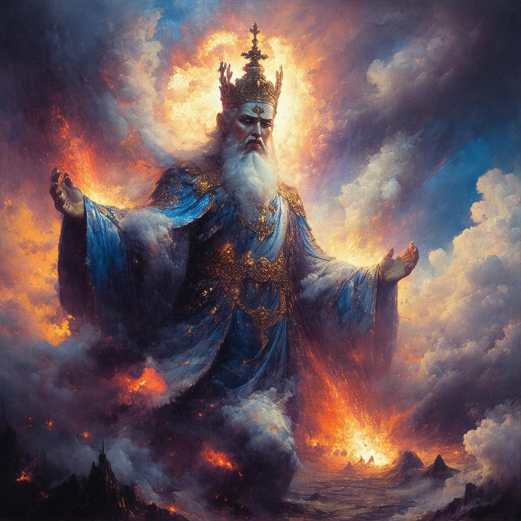 Mist Shrouded God Before a Nuclear Dawn
