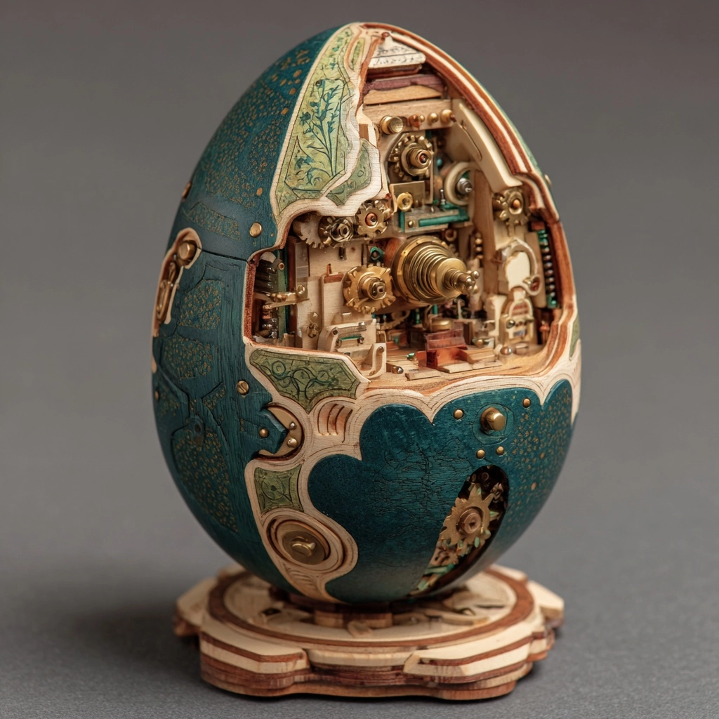 Pelagic steampunk easteregg, covering a little wood