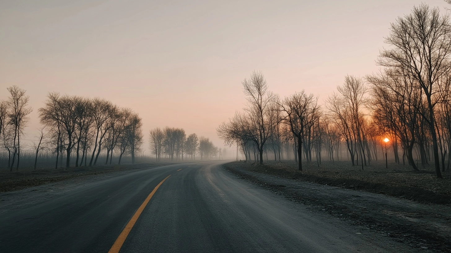 A street scene photograph, taken by the roadside during the day, genuine photography, 16K