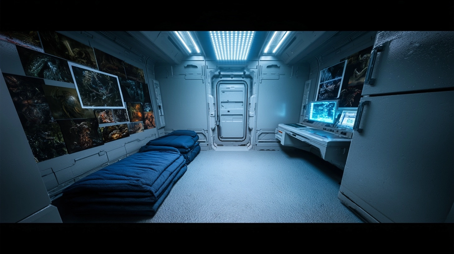 Empty Siberian Garrison Quarters, IMAX Look