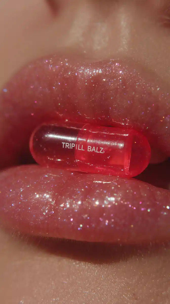 Glossy Lips With Pill 2