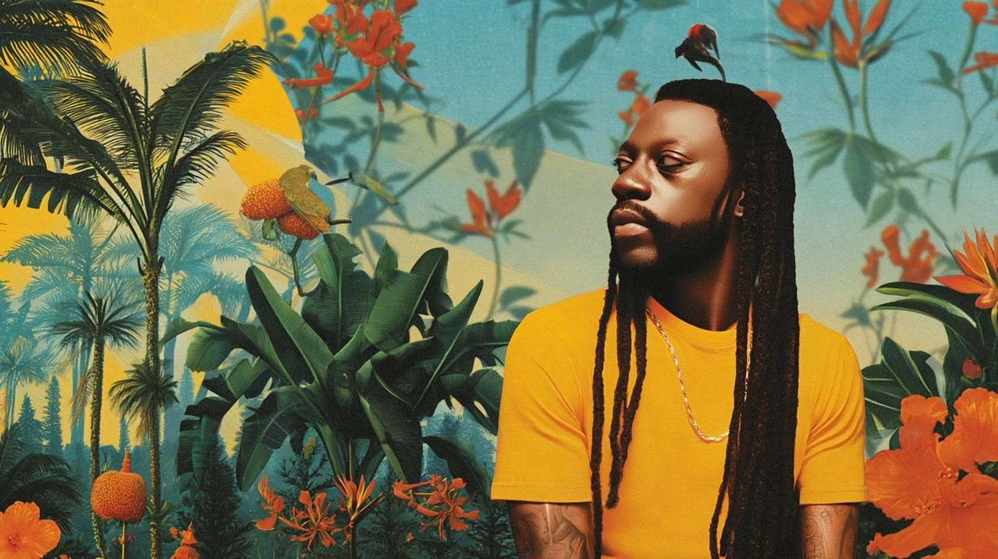Rastaman, sunshine morning