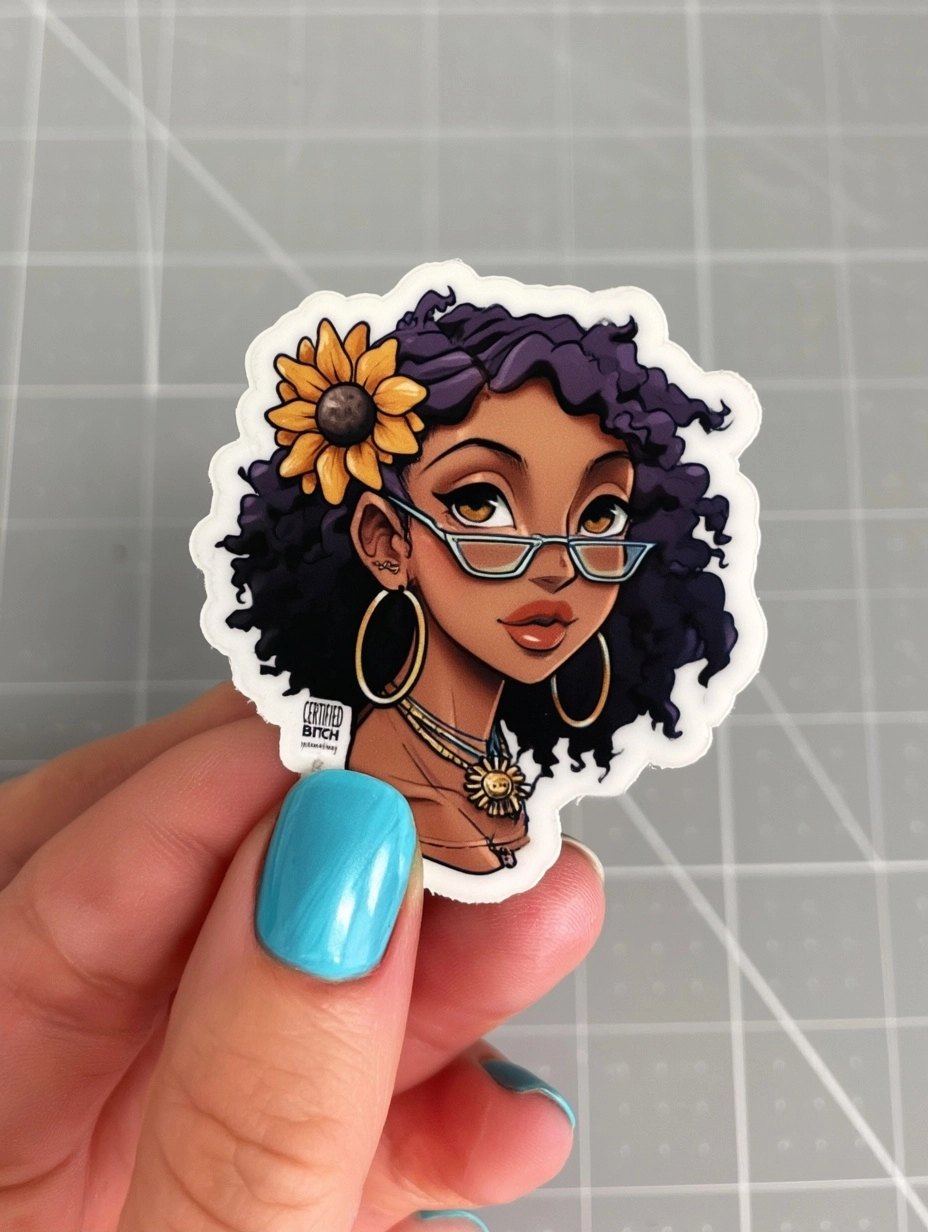 "Certified Bitch" sticker