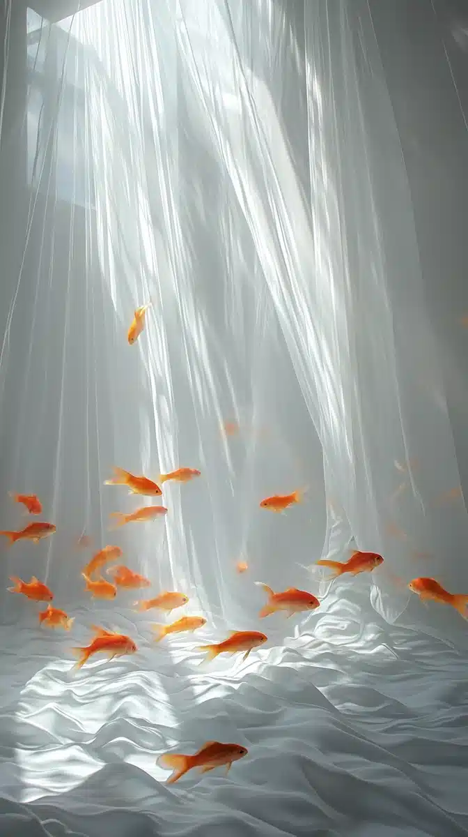 Colorful Fish In Skylight 2