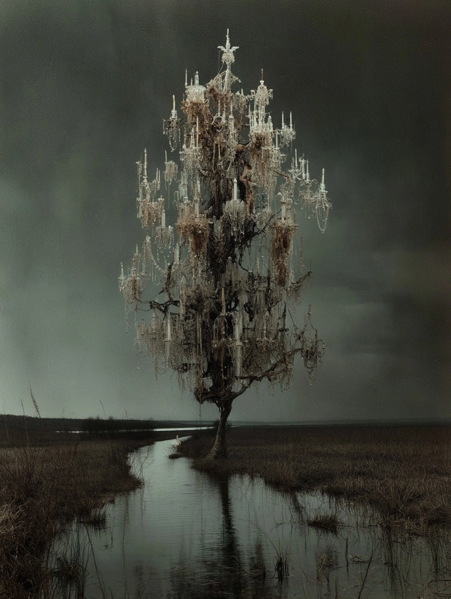 Surreal extravagant art