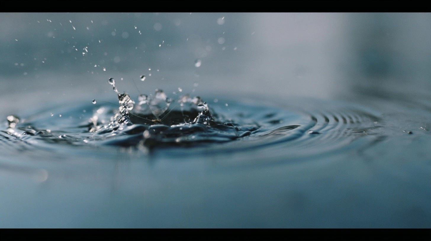 Mayfly Breaking the Water Surface, Experimental Film Still