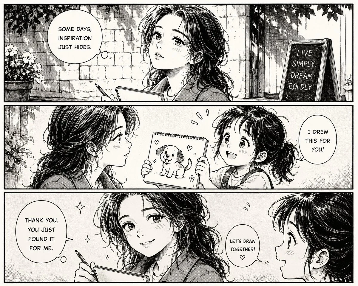 Retro Manga Redraw