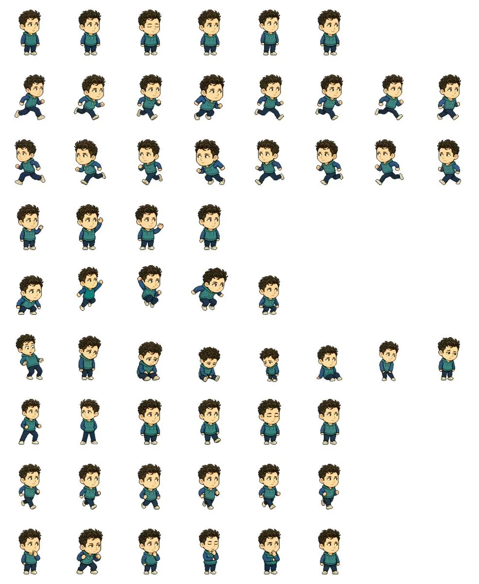 Sammy Chibi Sprite Sheet