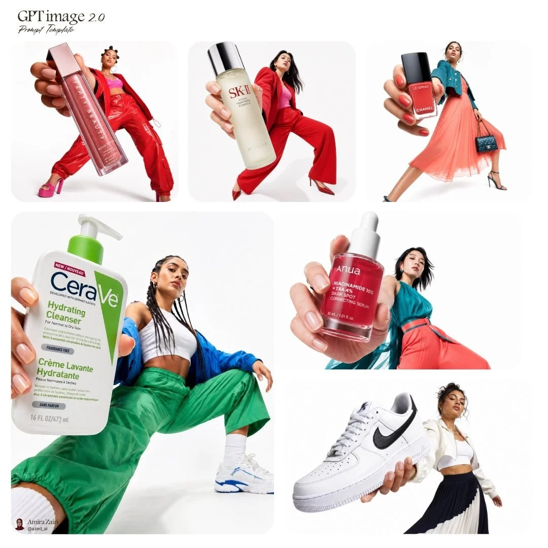 Fashion Product Collage Template