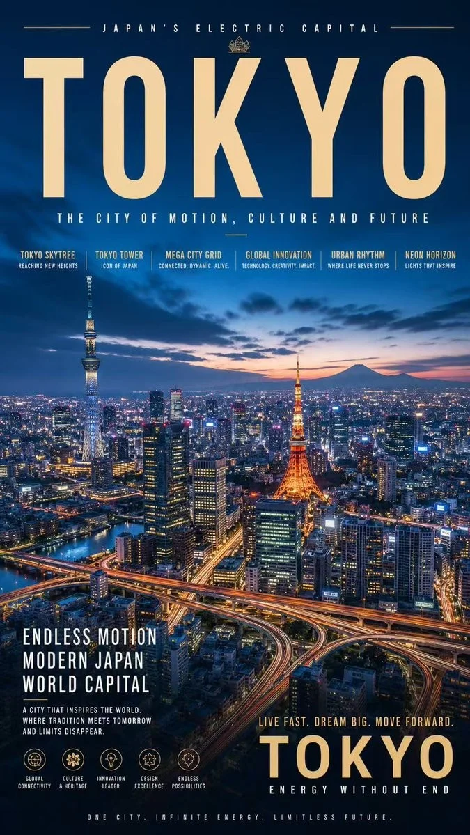 Tokyo Electric Capital Poster