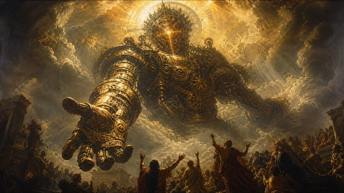 Clockwork Titan Painting