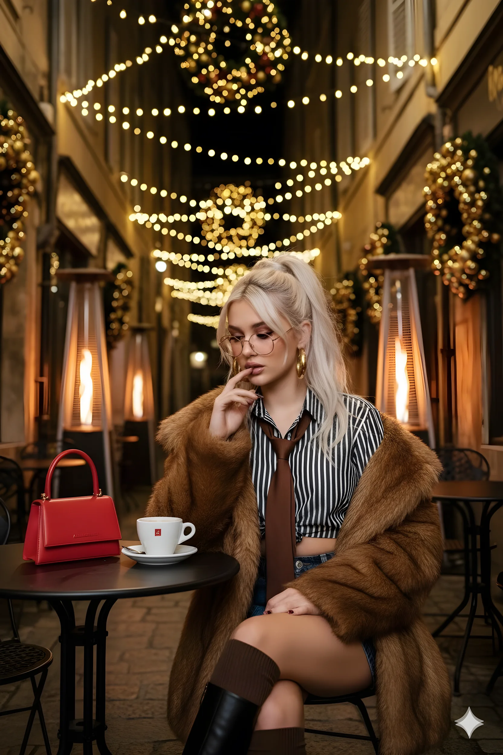 Cinematic Bokeh Portrait