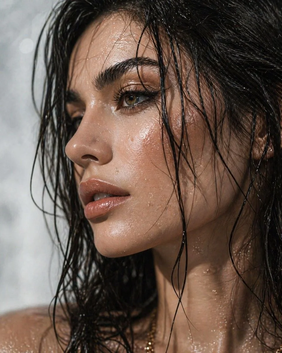 Wet Glow Portrait
