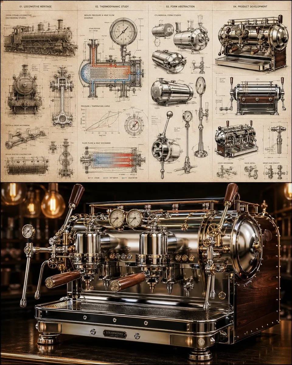 Steam Locomotive Espresso