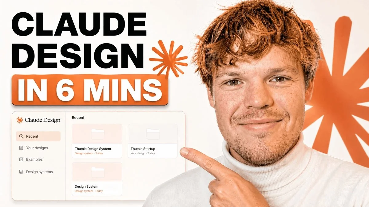 Clean Modern YouTube Thumbnail