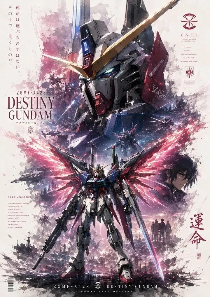 Mecha Anime Poster Art