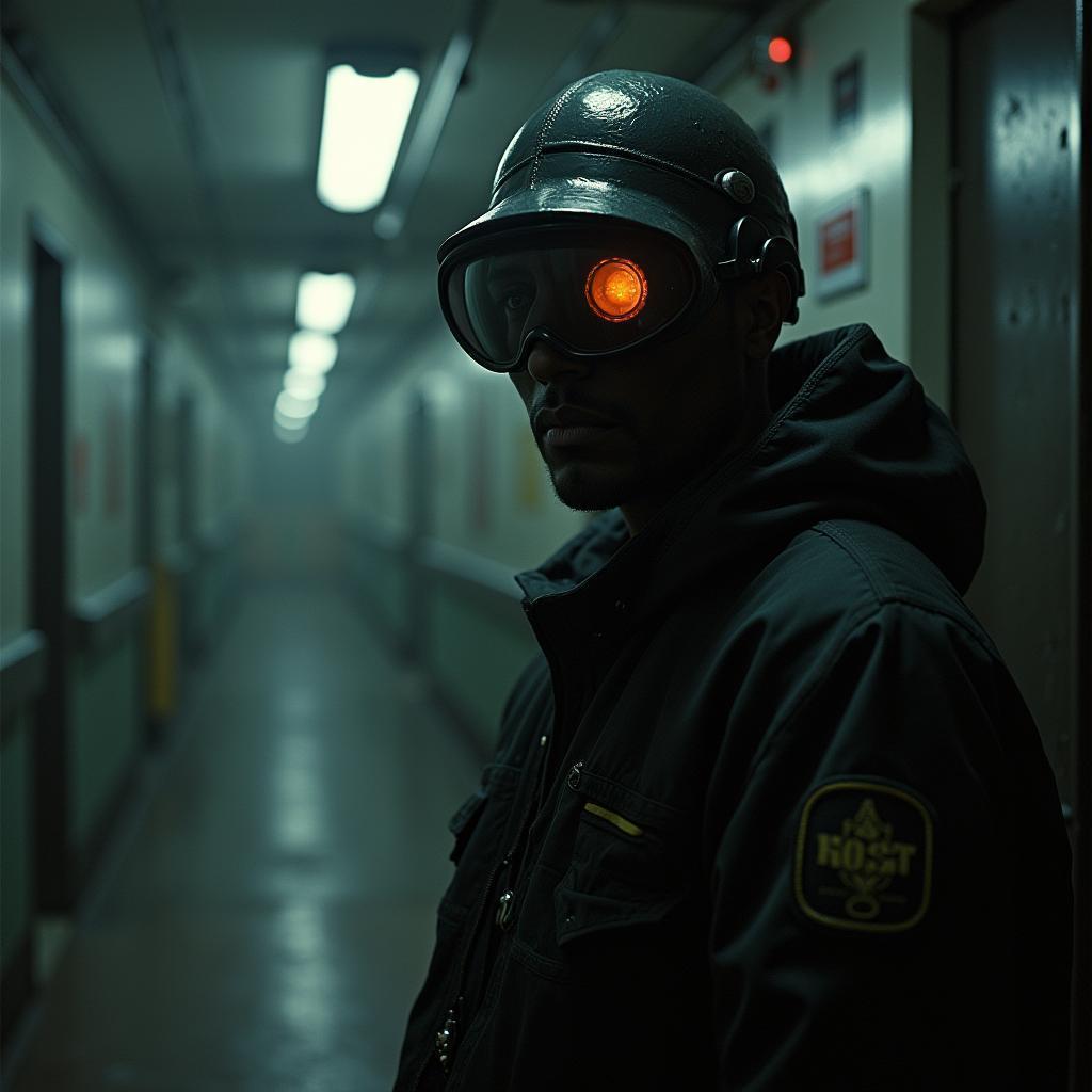 Blade Runner Replicant Sanitation Worker on Film