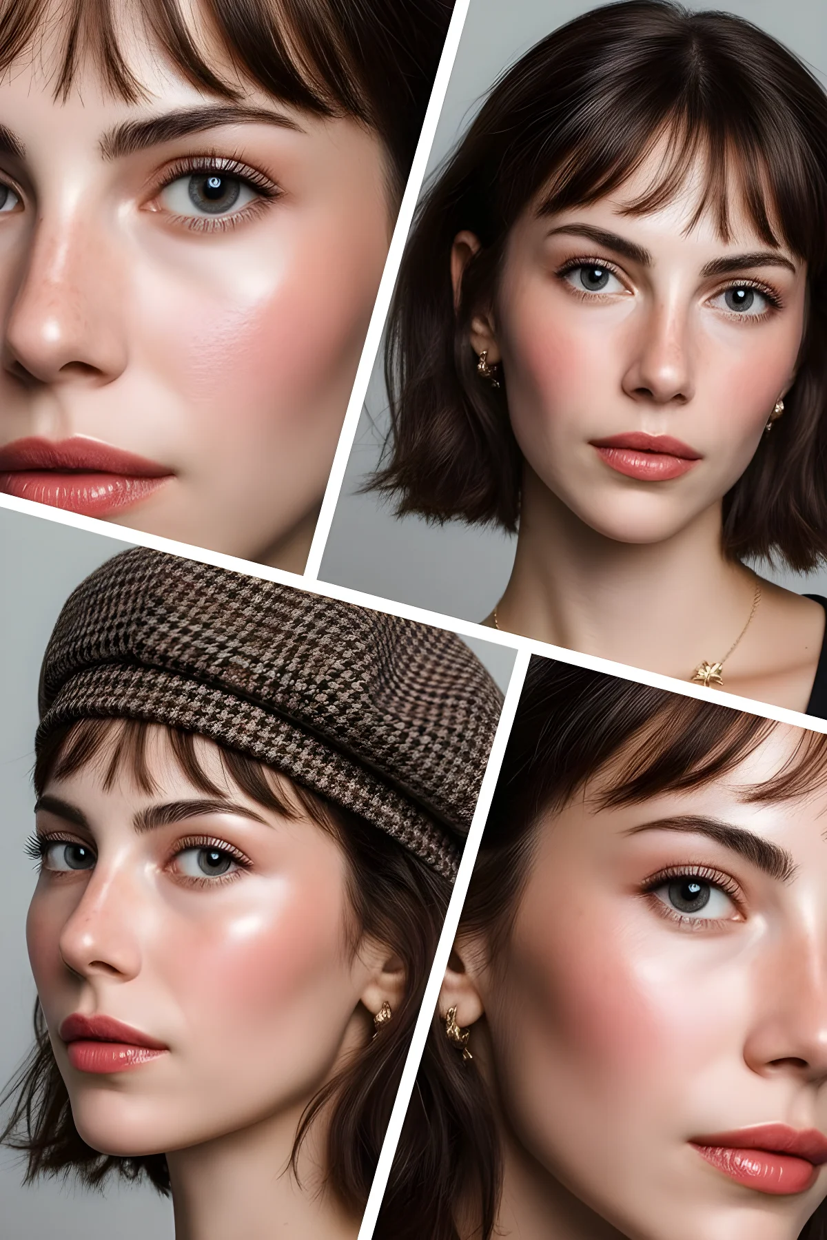 Korean Glass Skin Collage