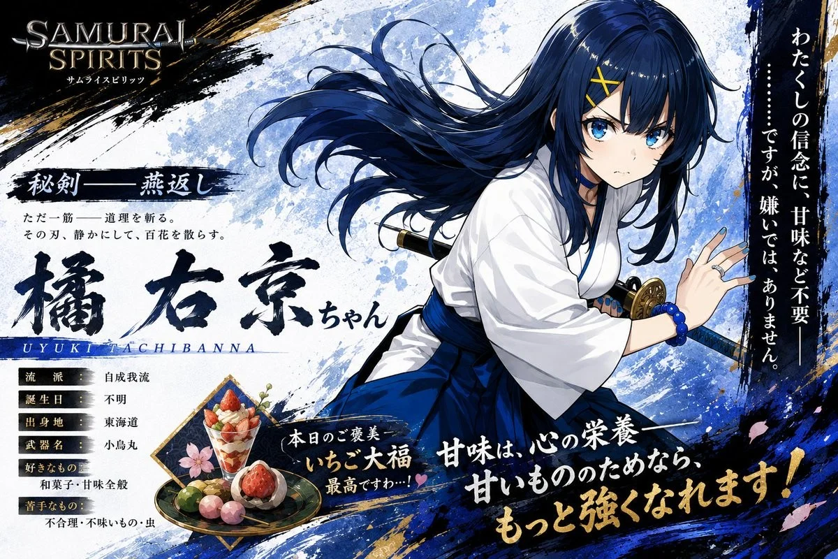 Anime Samurai Poster