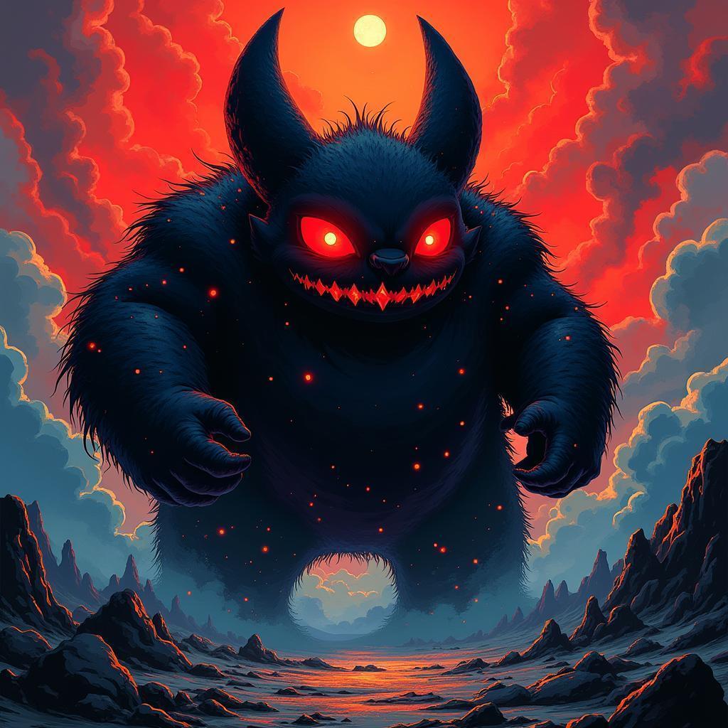 World Destroyer Big Chungus in Pop Art