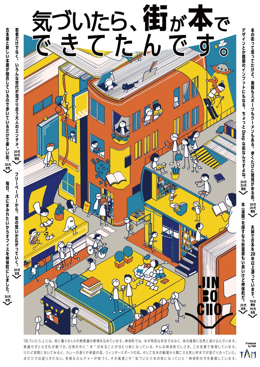 Jimbocho Book Town Poster