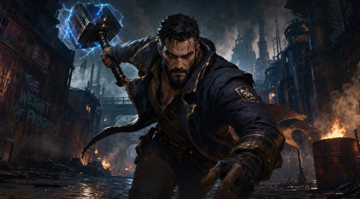 Prompt: Create a cinematic stylized character ill
