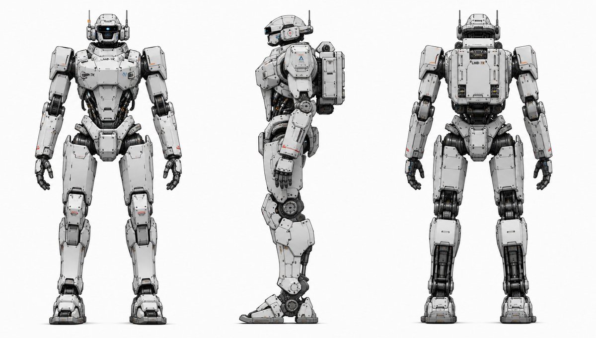 Industrial Humanoid Robot Blueprint