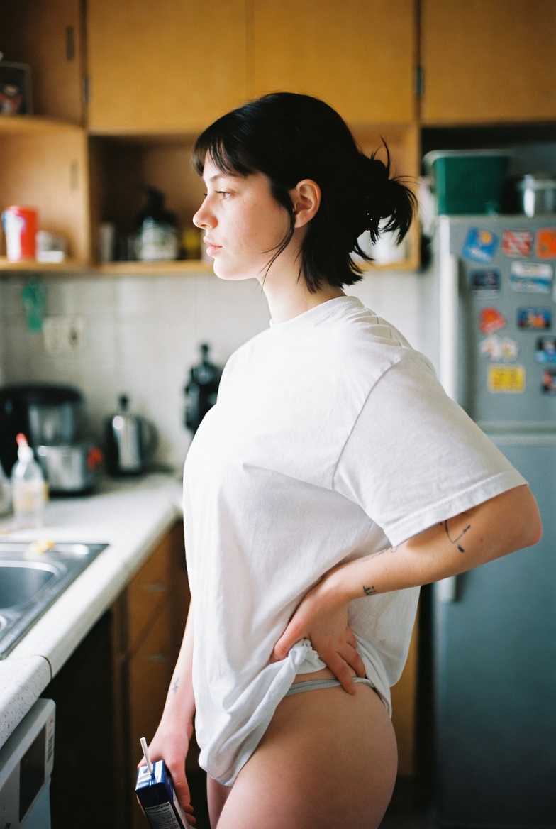 Candid Kitchen Lifestyle Photo