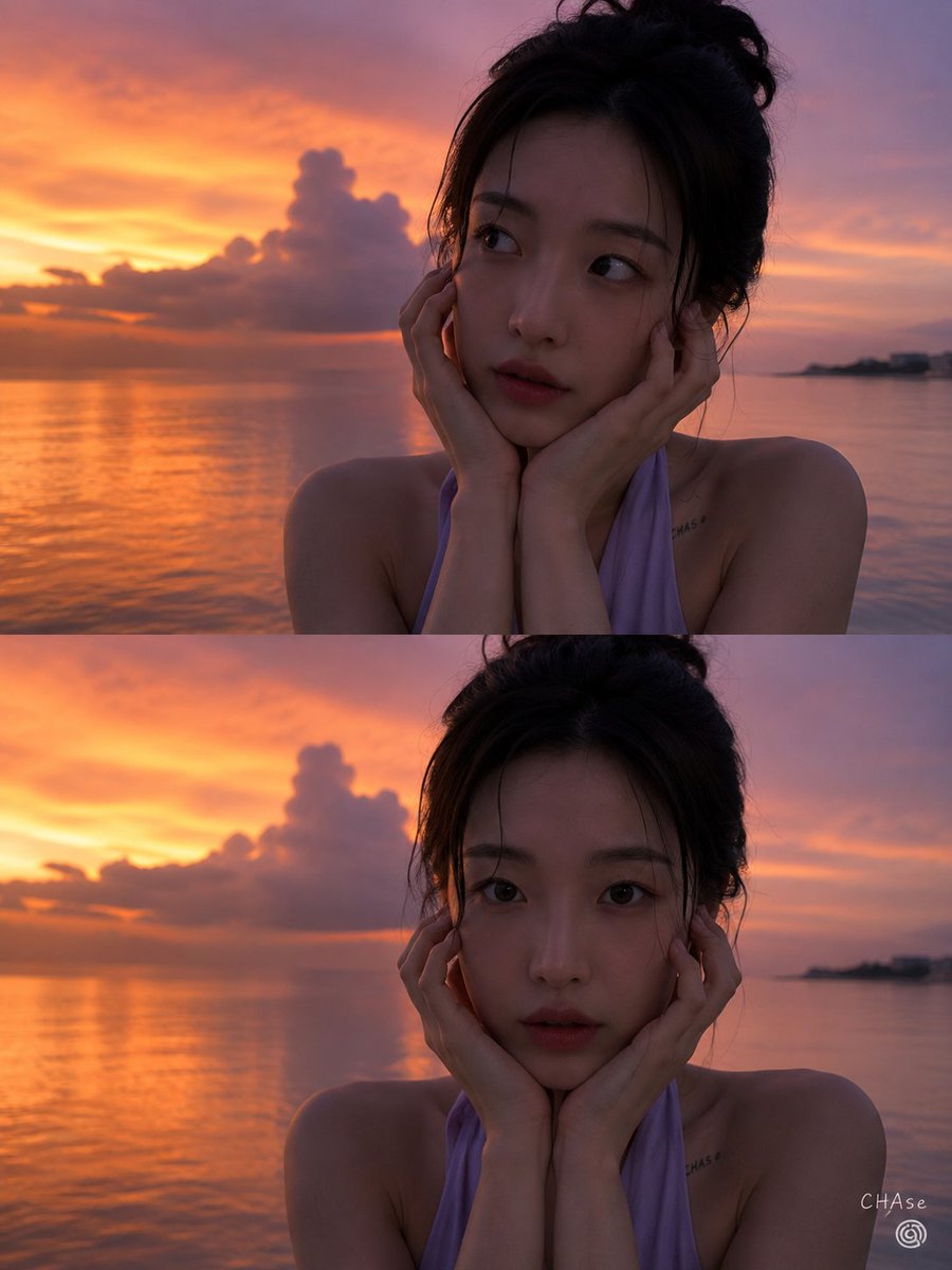 Magic Hour Sunset Portrait