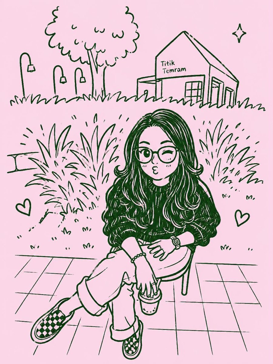 Kawaii Monochrome Doodle Transformation