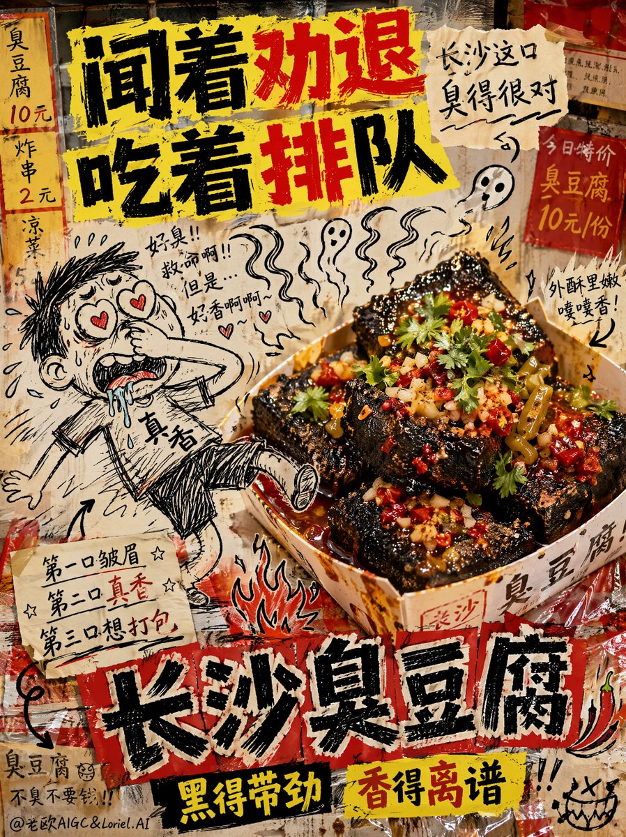 Anti-Design Stinky Tofu Advertisement