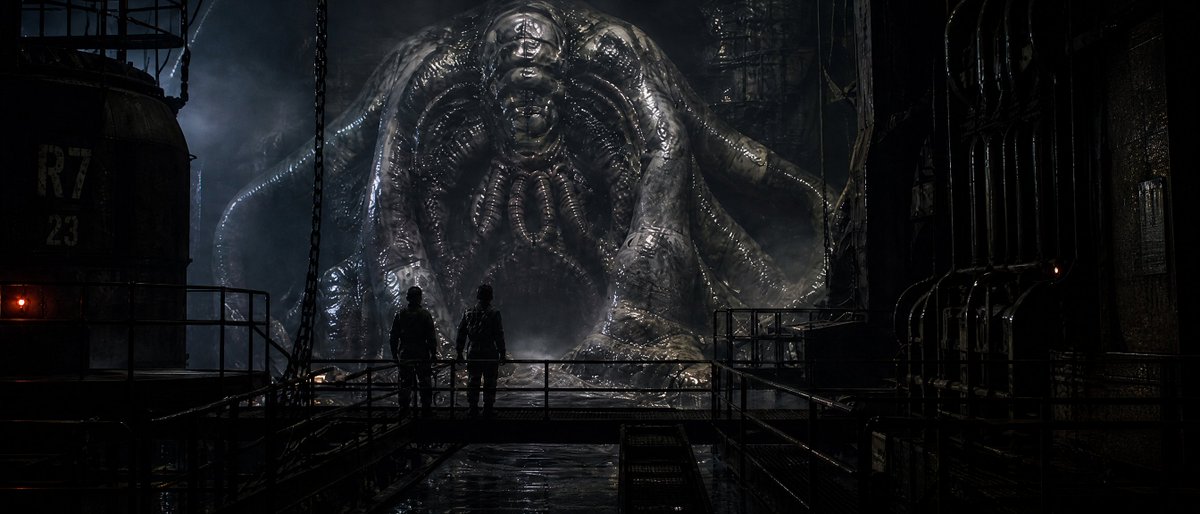 Industrial Alien Horror Encounter