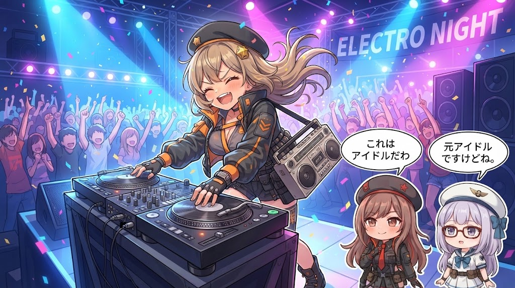 Chibi Anime DJ Live Concert