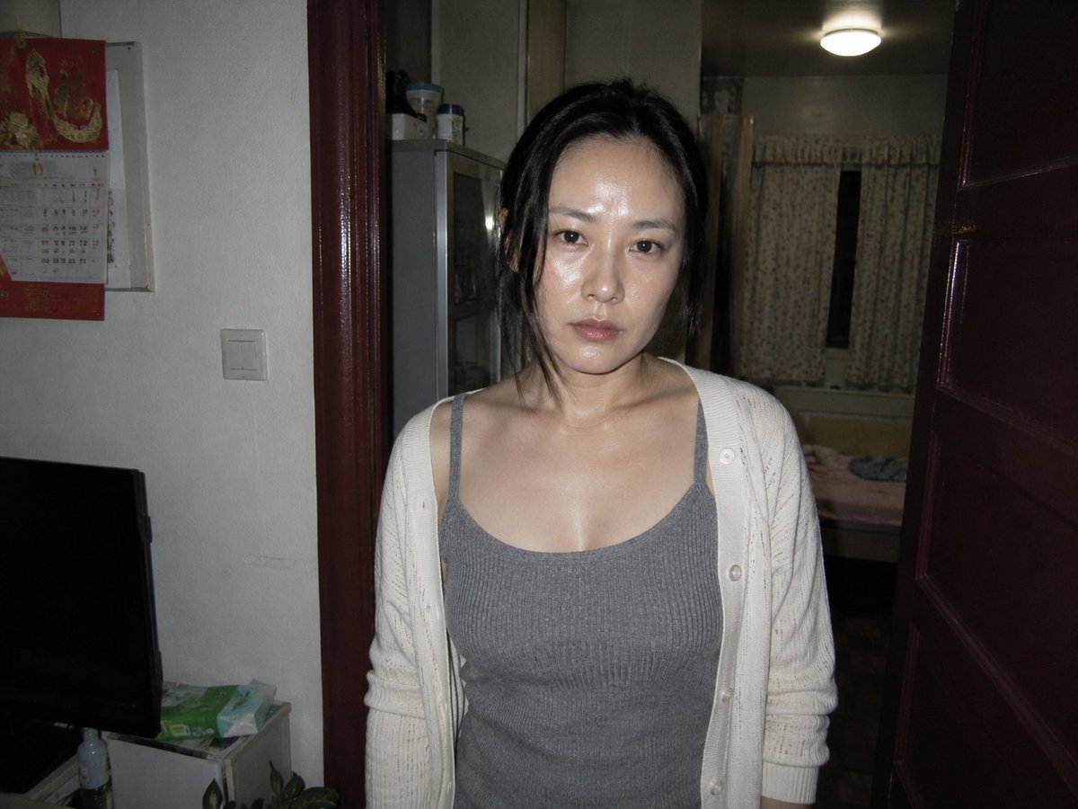 Candid Apartment Doorway Portrait