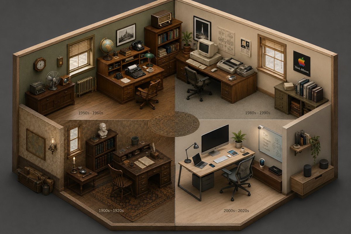 Isometric Room History Timeline
